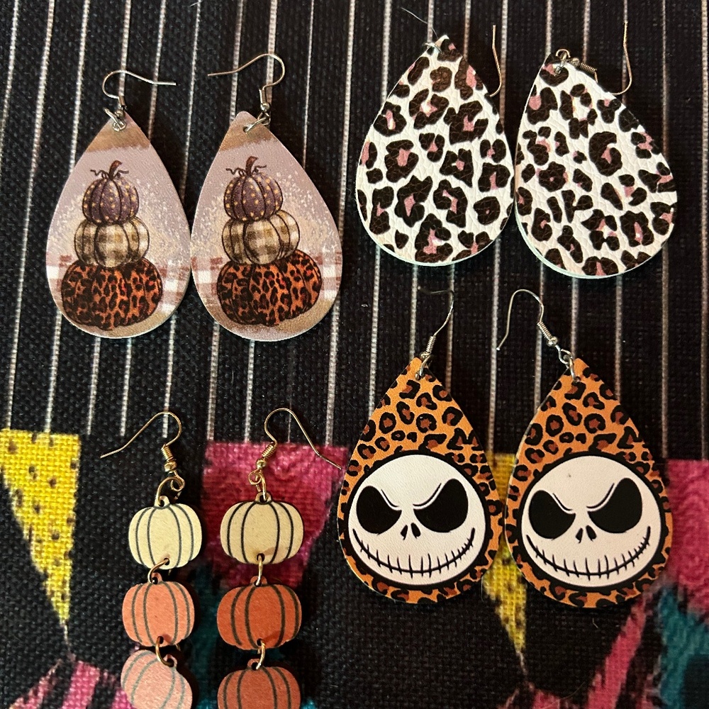 Fall/Halloween Earrings bundle